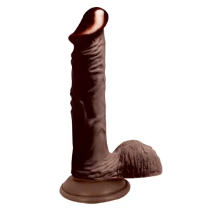 Vibrating Lifelikes Black Prince "6" Anal or Vaginal #1139