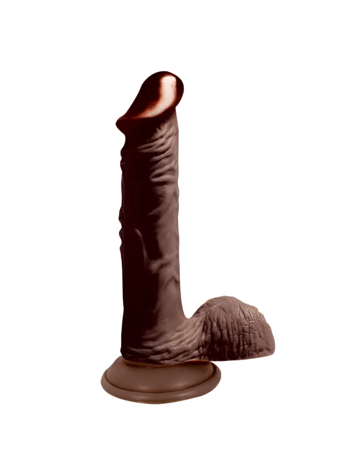 Vibrating Lifelikes Black Prince "6" Anal or Vaginal #1139
